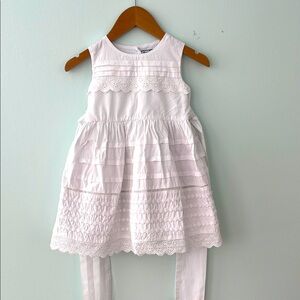 Hartstrings White Eyelet Lace Dress